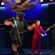 Image for article titled Intergalactic Law Enforcement Officers Place Energy Shackles On Hillary Clinton